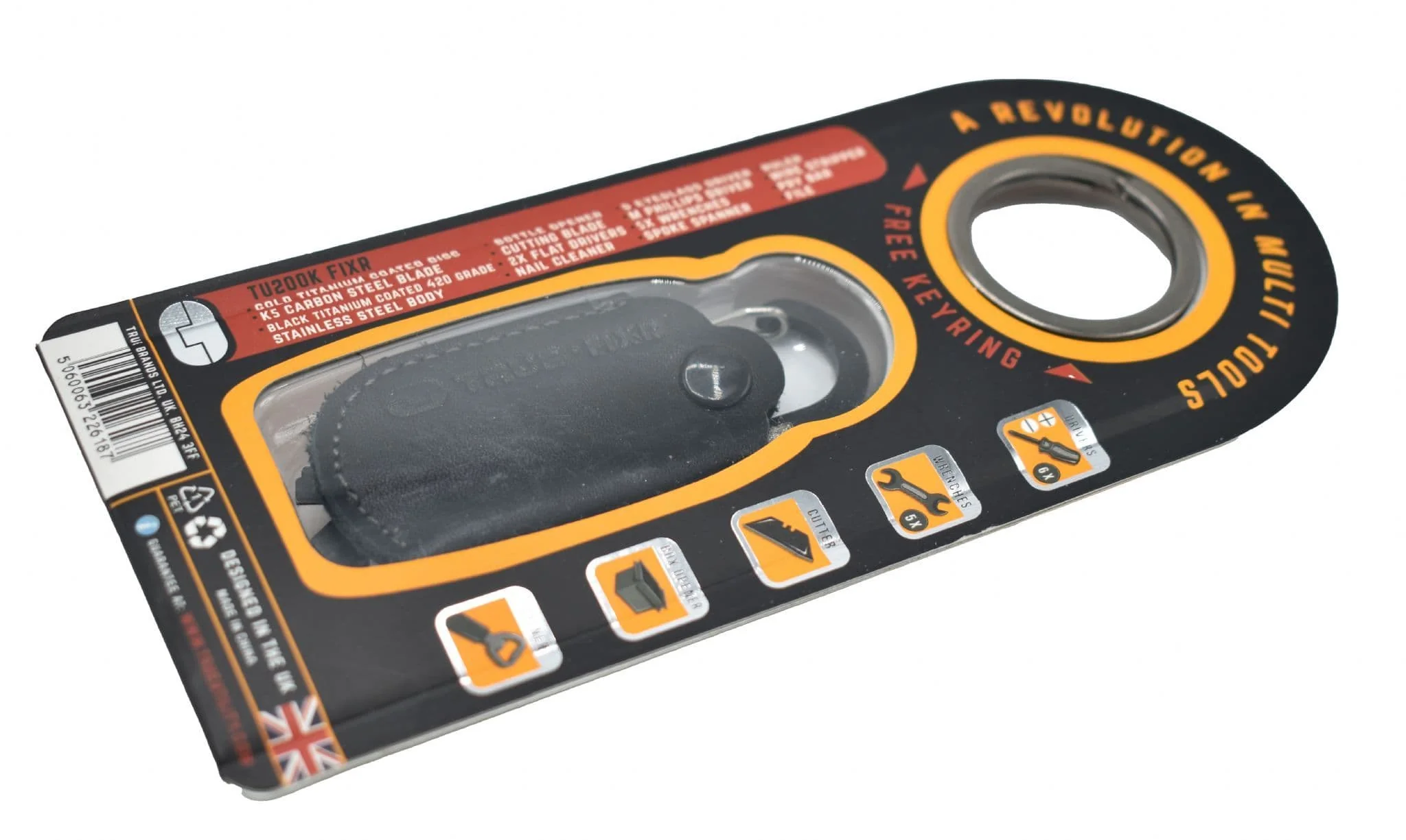 True Utility Fixr 'Daddy' 20 In 1 Keyring Multi Tool - Image 8